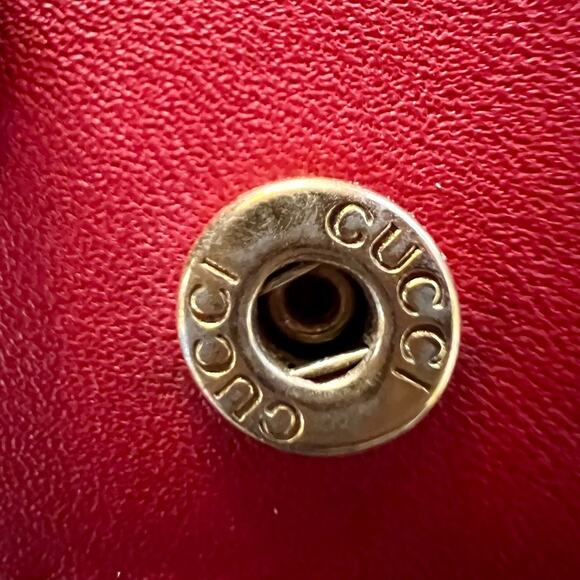 Gucci Women's Leather Queen Margaret Bee Card Case / Wallet - Picture 6 of 13